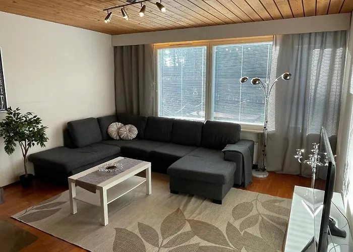 Omakotitalo 100m2, 3 Makuuhuonetta Апартаменты Йоэнсуу